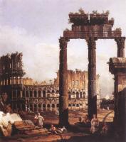 Bellotto, Bernardo - Capriccio with the Colosseum